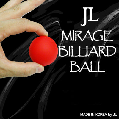 Mirage Billiard Balls by JL (RED, single ball only) - Trick