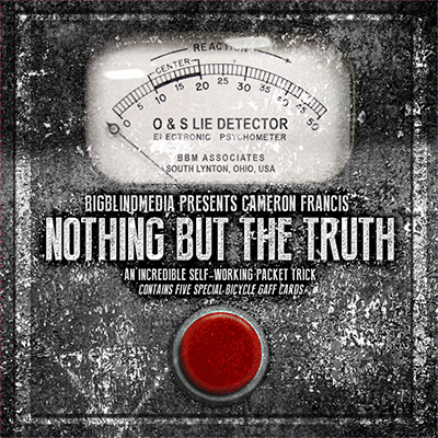 BIGBLINDMEDIA Presents Nothing but the Truth (DVD and Gimmicks) by Cameron Francis - DVD