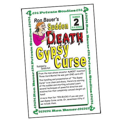 Ron Bauer Series: #2 - Sudden Death Gypsy Curse - Book