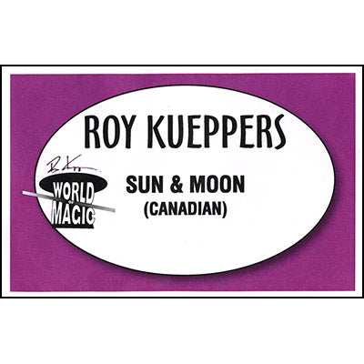 Sun & Moon Loonie/Twoonie by Roy Kueppers - Trick