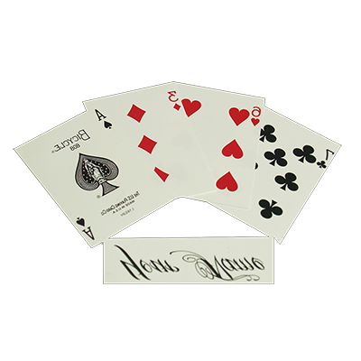 Tattoos (Ace Of Spades) 10 pk. - Trick