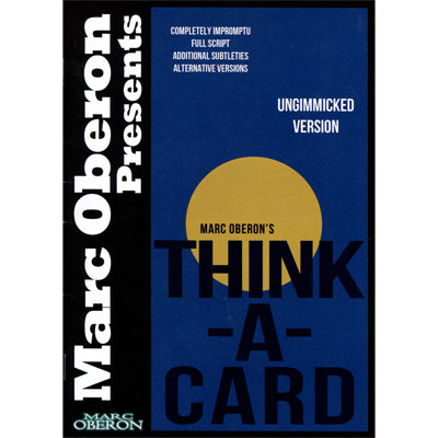 Thinka-Card (ungimmicked version) by Marc Oberon - ebook