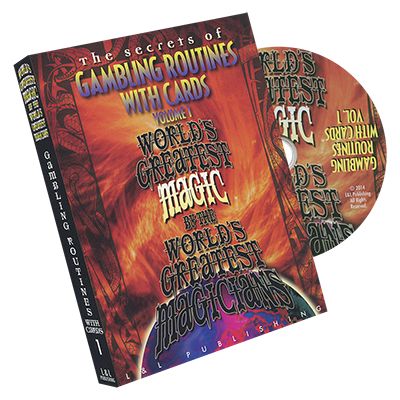 World's Greatest Magic: Gambling Routines With Cards Vol 1 - DVD