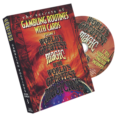 World's Greatest Magic: Gambling Routines With Cards Vol 3 - DVD